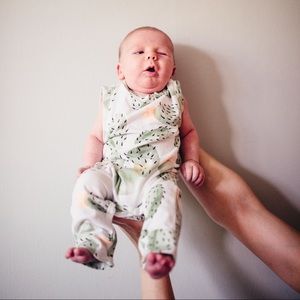 Cactus one piece romper